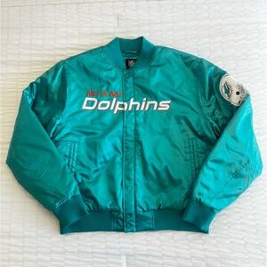 NFL Miami Dolphins Bomber Varsity Jacket